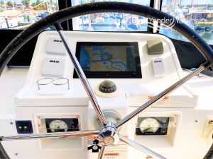 helm, Lagoon 450, catamaran for sale