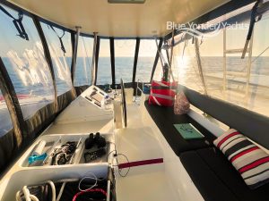 helm, Lagoon 450, catamaran for sale
