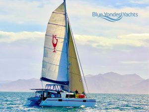underway, Lagoon 450, catamaran for sale