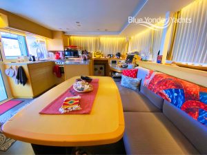 salon, Lagoon 450, catamaran for sale