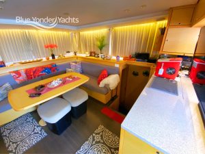 salon, Lagoon 450, catamaran for sale
