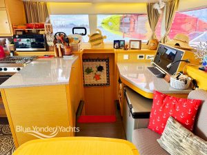 navigation station, Lagoon 450, catamaran for sale