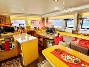salon, Lagoon 450, catamaran for sale