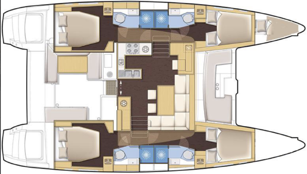 Lagoon 450, catamaran for sale