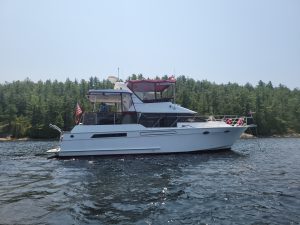 exterior, Ocean Alexander 42, trawler for sale