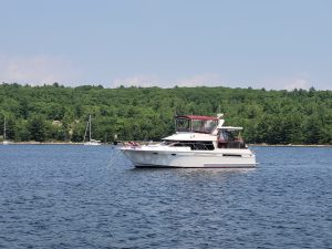 exterior, Ocean Alexander 42, trawler for sale