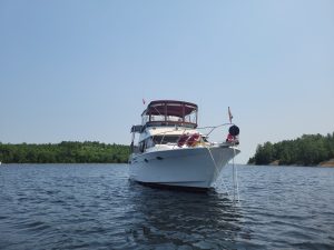 exterior, Ocean Alexander 42, trawler for sale