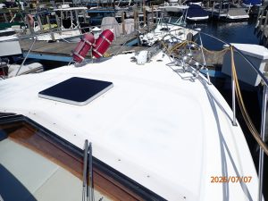 deck, Ocean Alexander 42, trawler for sale