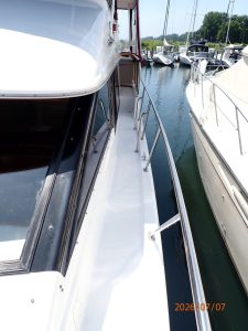 deck, Ocean Alexander 42, trawler for sale
