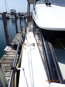 deck, Ocean Alexander 42, trawler for sale