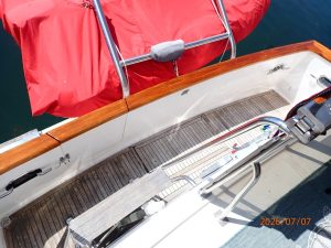 deck, Ocean Alexander 42, trawler for sale