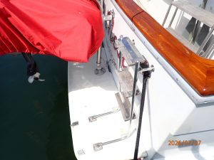 cockpit, Ocean Alexander 42, trawler for sale
