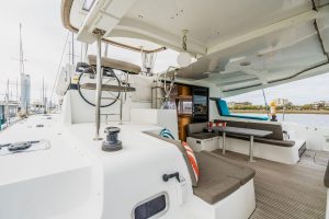 helm, Lagoon 42, catamaran for sale