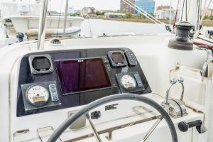 helm, Lagoon 42, catamaran for sale