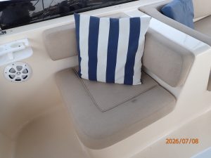 cockpit, Mainship 400, trawler for sale