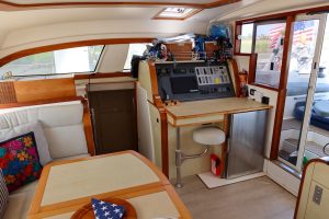 navigation station, Catana 47 Ocean Class, catamaran for sale