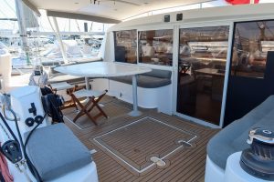 cockpit, Catana 47 Ocean Class, catamaran for sale