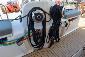 helm, Catana 47 Ocean Class, catamaran for sale