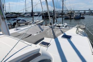 deck, Catana 47 Ocean Class, catamaran for sale
