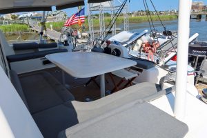 cockpit, Catana 47 Ocean Class, catamaran for sale
