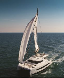 underway, Bali 40 Catspace, catamaran for sale