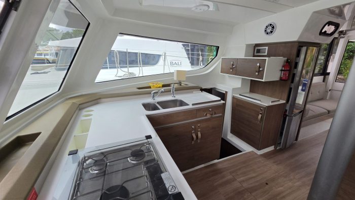 interior, Bali 40 Catspace, catamaran for sale