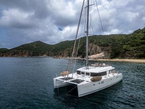 underway, Lagoon 560, catamaran for sale