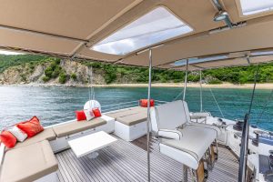 cockpit, Lagoon 560, catamaran for sale