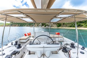 helm, Lagoon 560, catamaran for sale