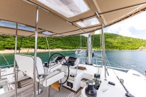 helm, Lagoon 560, catamaran for sale