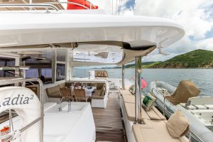 cockpit, Lagoon 560, catamaran for sale