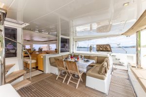 cockpit, Lagoon 560, catamaran for sale