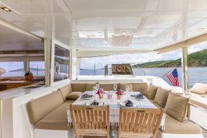 cockpit, Lagoon 560, catamaran for sale
