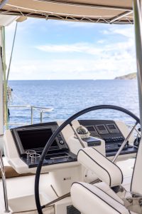 helm, Lagoon 560, catamaran for sale