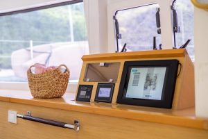 navigation station, Lagoon 560, catamaran for sale