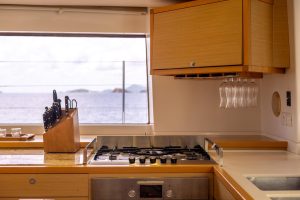 interior, Lagoon 560, catamaran for sale