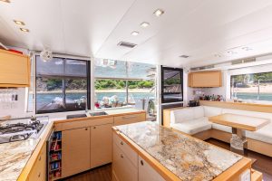salon, Lagoon 560, catamaran for sale
