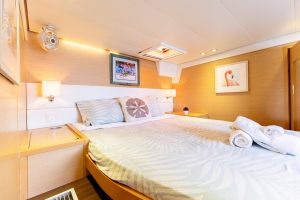 bed, Lagoon 560, catamaran for sale