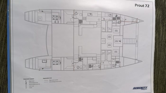 diagram, Prout, catamaran for sale
