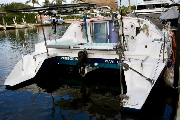 exterior, Woods, catamaran for sale