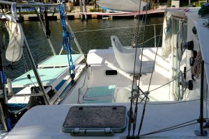 deck, Woods, catamaran for sale
