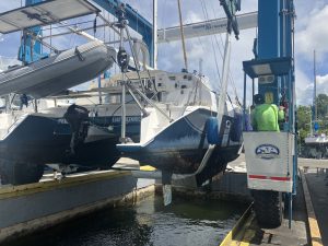 boatyard, Woods, catamaran for sale