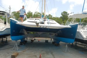 boatyard, Woods, catamaran for sale