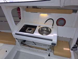 interior, Dehler, sailboat for sale