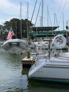 deck, Catalina 355, sailboat for sale