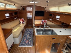 salon, Catalina 355, sailboat for sale