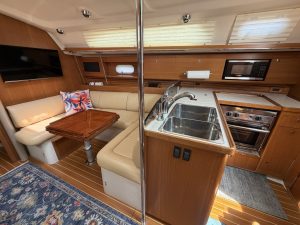 salon, Catalina 355, sailboat for sale