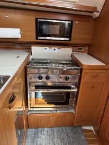 interior, Catalina 355, sailboat for sale