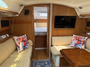 salon, Catalina 355, sailboat for sale