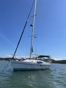 exterior, Catalina 355, sailboat for sale